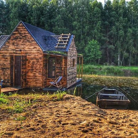 Heather Hut, Off-Grid Cottage On A Pond+2 Ha Darzkowo Экстерьер фото